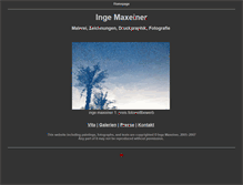 Tablet Screenshot of inge-maxeiner.de